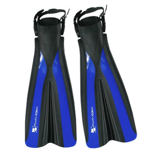 Atlantis Economy Dive Fins - Blue by NZ Diver
