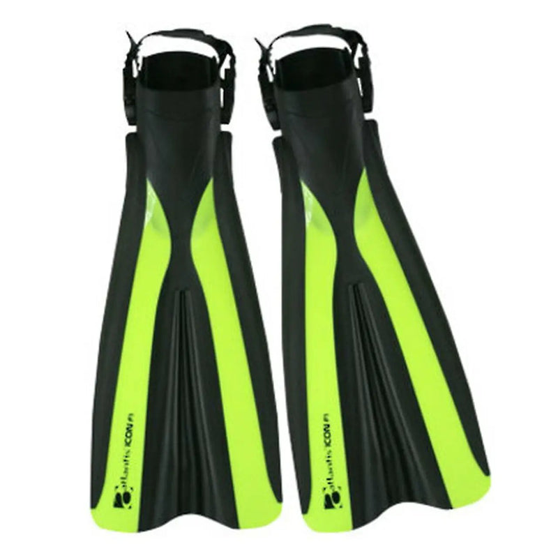 Atlantis Icon Economy Dive Fins -Yellow by NZ Diver