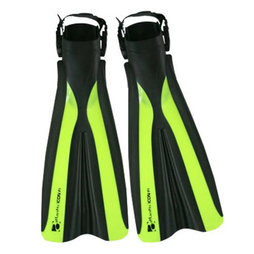 Atlantis Icon Economy Dive Fins -Yellow by NZ Diver