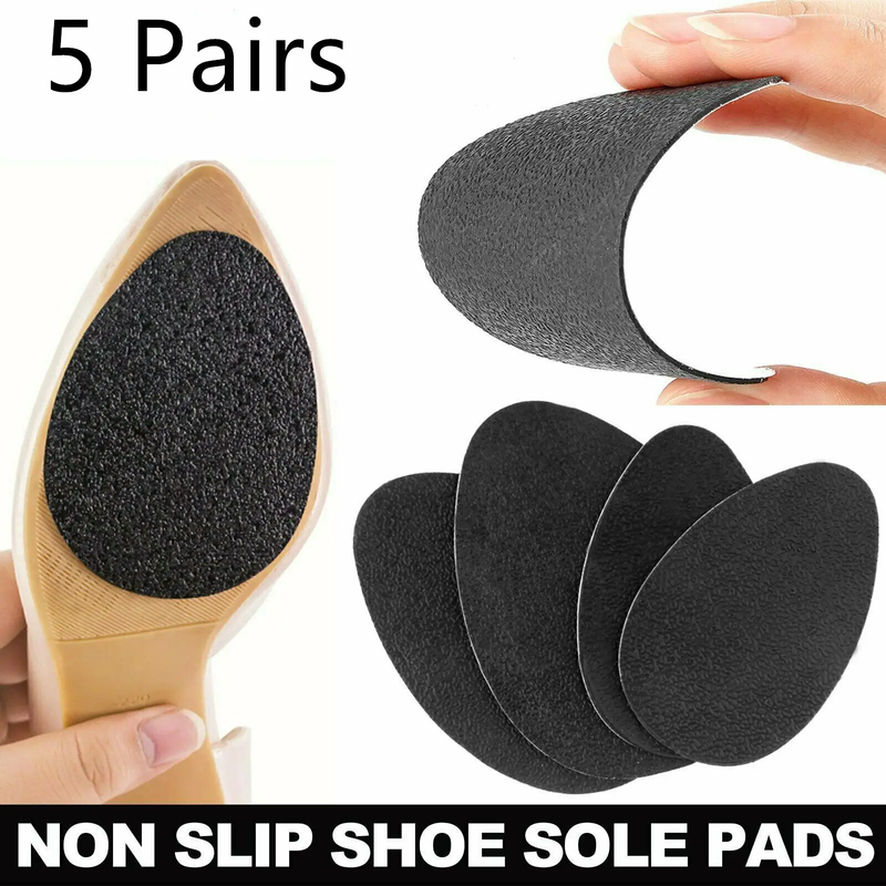 5 Pair Self Adhesive Non Slip Shoe Sole Grip Pads by salelink.co.nz