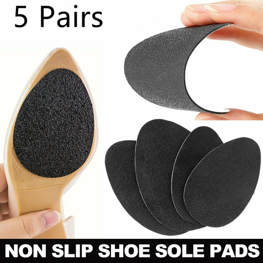 5 Pair Self Adhesive Non Slip Shoe Sole Grip Pads by salelink.co.nz