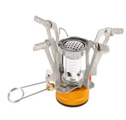 Portable Mini Camping Stove - Lightweight Aluminum Butane Burner for Outdoor Cooking | 1-3 Person Capacity by Mead's Supply & Equipment Outfitters limited