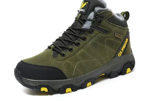 High-Top Cotton Boots for Couples - Winter Hiking Shoes by Mead's Supply & Equipment Outfitters limited