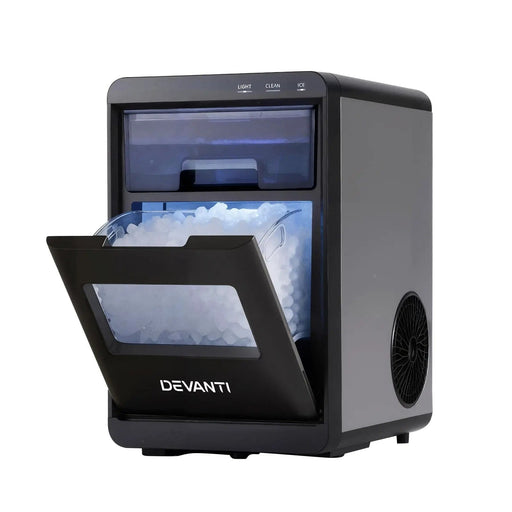 SportZone.co.nz Appliances > Kitchen Appliances > Ice Makers Devanti Ice Maker Machine 20kg Chewable Nugget Ice Countertop w/Self Cleaning Devanti Ice Maker Machine 20kg Chewable Nugget Ice Countertop w/Self Cleaning