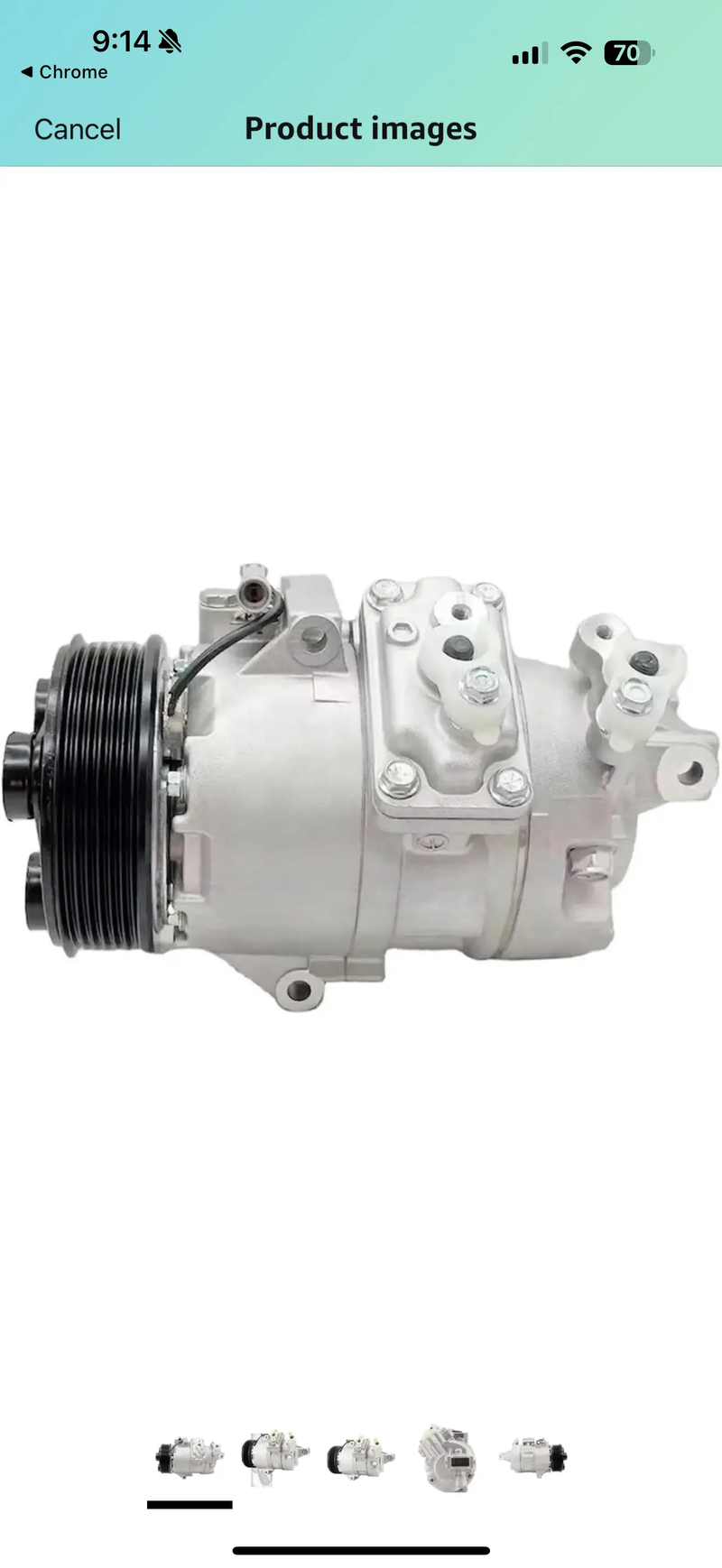 For 2009-2013 Suzuki grand vitara / Kizashi ac compressor CSV614 9520076KA0 95200-76KA0 9520076KA1 95200-76KA1 95200-76KB1 by JBH AUTO PARTS