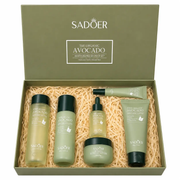 SADOER 6-Piece Avocado Skincare Set by Poppy Gifts