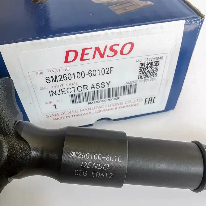 DENSO Common Rail Injector 260100-6000 (295050-0460 23670-30400 23670-39365 ) (With Nozzle G3S6) for Engine 1KD-FTV by JBH AUTO PARTS