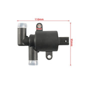 New Heater Control Valve 4h0121671d, 4h0121671b, For A4 B8, B9 High Quality by JBH AUTO PARTS