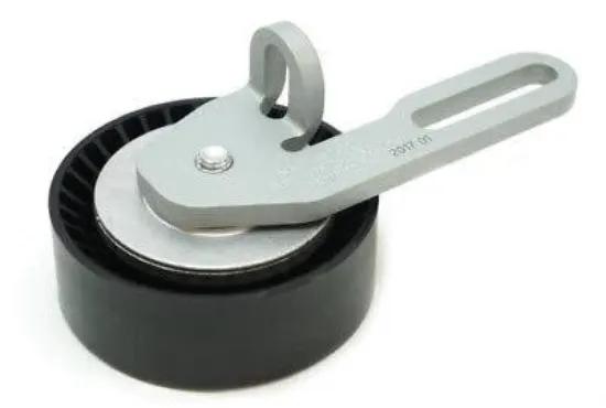 11287546163 Drive Belt Tensioner, For A/C Compressor; Includes Pulley by JBH AUTO PARTS