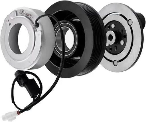AC Compressor Clutch Pulley for MITSUBISHI GALANT OUTLANDER MR216055 MR958872 MR958135 MR568467 7813A036 7813A314 AKC006A225C by JBH AUTO PARTS