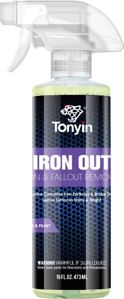 TONYIN IRON OUT & FALLOUT REMOVER 500ML (Rust Remover) by Racing Pro NZ Ltd