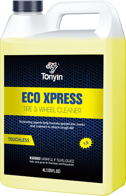 TONYIN ECO XPRESS TYRE & WHEEL CLEANER 4L (TOUCHLESS 1:3-1:5) by Racing Pro NZ Ltd