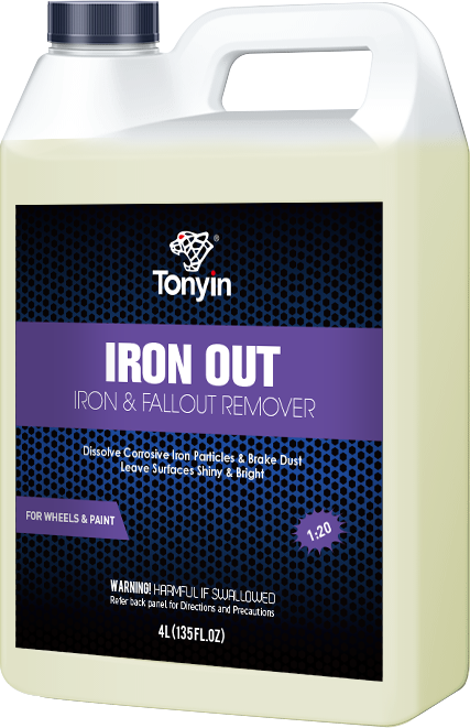 TONYIN IRON OUT & FALLOUT REMOVER 4L (1:10 - 1:20) (Rust Remover) by Racing Pro NZ Ltd