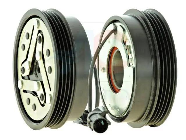 AC A/C Compressor Clutch Pulley for Hyundai i10 PA Kia PICANTO BA 1.0 1.1 97701-07110 97701-07100 97701-0X000 F500-DD3AA-0 by JBH AUTO PARTS