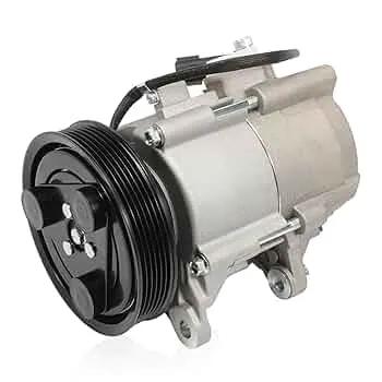 Air Conditioner A/C Compressor with Clutch Compatible with 2007-2008 Nitro 3.7L, 2006-2008 Liberty 3.7L, Sport Utility, Replace# 55111-400AA, 55111-400AB, 55111-400AC by JBH AUTO PARTS