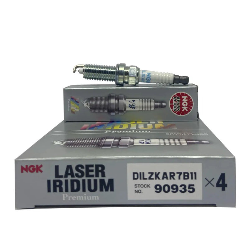 NGK Iridium Spark Plug - DILZKAR7B11 Fit Subaru Impreza XV FB20W Hybrid by JBH AUTO PARTS