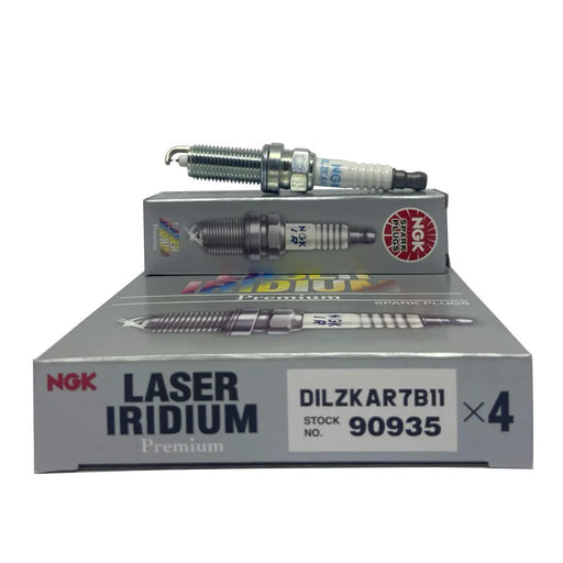 NGK Iridium Spark Plug - DILZKAR7B11 Fit Subaru Impreza XV FB20W Hybrid by JBH AUTO PARTS