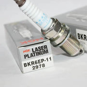 NGK Platinum Spark Plug - BKR6EP-11 #2978 by JBH AUTO PARTS