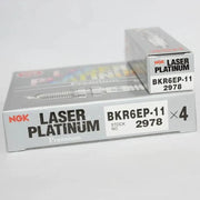 NGK Platinum Spark Plug - BKR6EP-11 #2978 by JBH AUTO PARTS