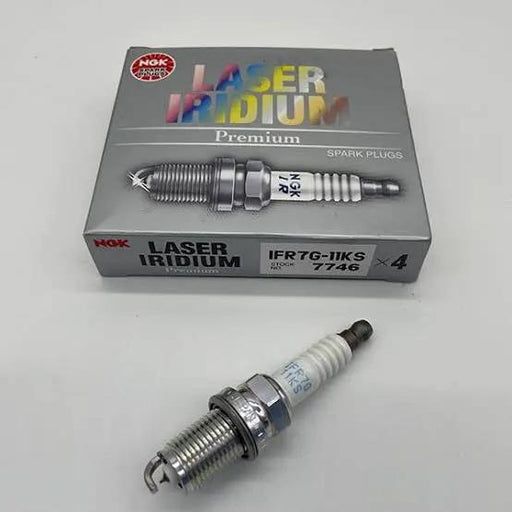 NGK Laser Iridium Spark Plugs - IFR7G-11KS #7746- Honda Civic, Integra 2.0 DC5/EP3/CL7/FD2 by JBH AUTO PARTS