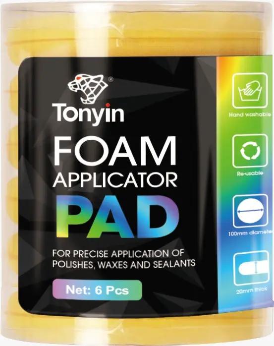 TONYIN POLISH APPLICATOR PADS - 10 PER PACK by Racing Pro NZ Ltd