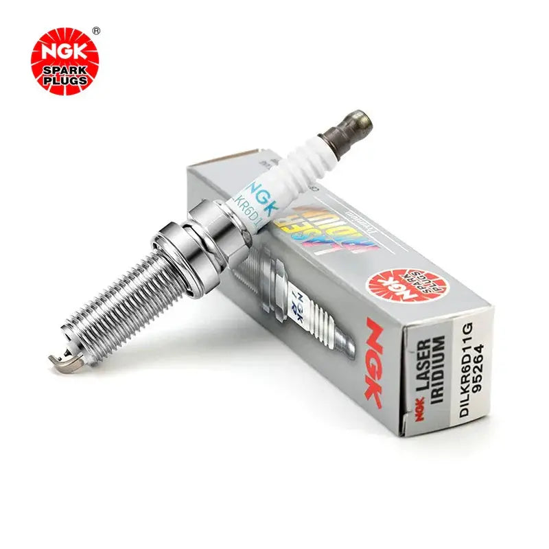 NGK LASER IRIDIUM Spark Plugs DILKR6D11G by JBH AUTO PARTS