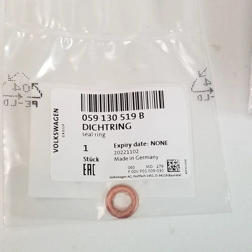 Volkswagen 059 130 519 B OEM Fuel Injector O-Rings 059130519B VW Audi by JBH AUTO PARTS