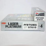 NGK Laser Iridium Dual Platinum Spark Plug PFR7S11EG 97610 for Audi A6L A7 A8L 2.5L 2.8L by JBH AUTO PARTS