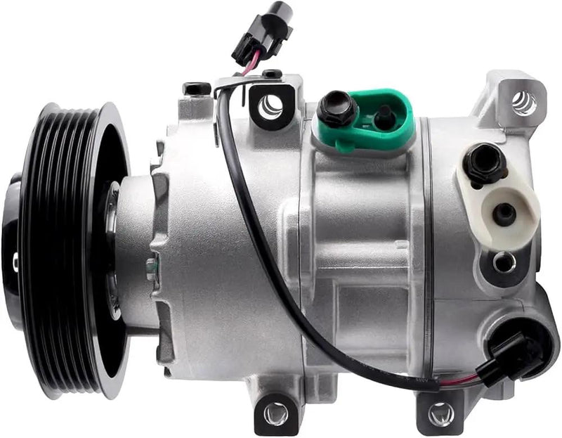 DVE12 AC Compressor for Hyundai Accent Kia Rio 2011-2017 977011R100 977011W600 97701-1R100 97701-1W600 by JBH AUTO PARTS