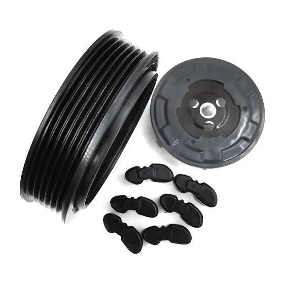 CAR AC Denso Compressor Clutch For Volkswagen AUDI A3 A4 B6 B7 A6 C6 VW GOLF 5 6 PASSAT B6 DENSO type by JBH AUTO PARTS