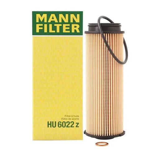 MANN FILTER HU6022z Oil Filter Fits BMW Series 1 (F20) 2 (F22 F23 F87) 3 (F30 F31 F80) 4 (F32) 5 (G30 G31) X5 X6 X7 11428583898 by JBH AUTO PARTS