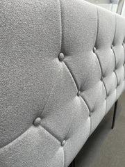 Fenland Headboard Light Grey King Size by sue-e furniture