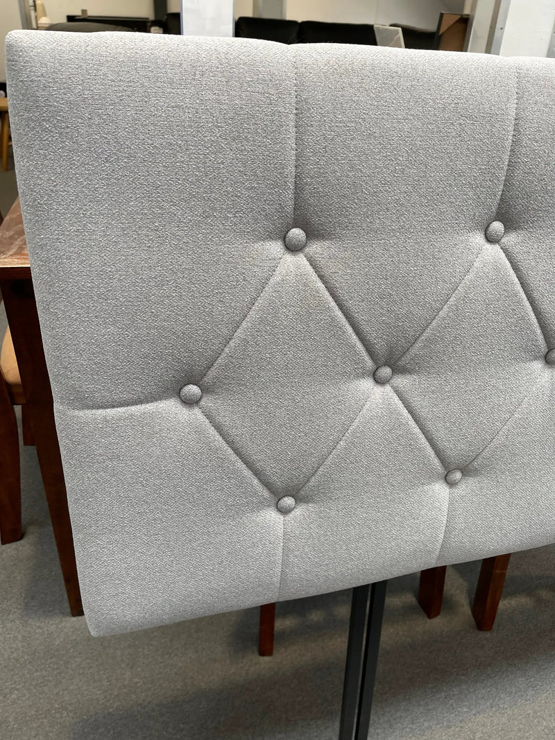 Fenland Headboard Light Grey King Size by sue-e furniture