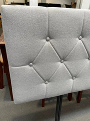 Fenland Headboard Light Grey Double by sue-e furniture