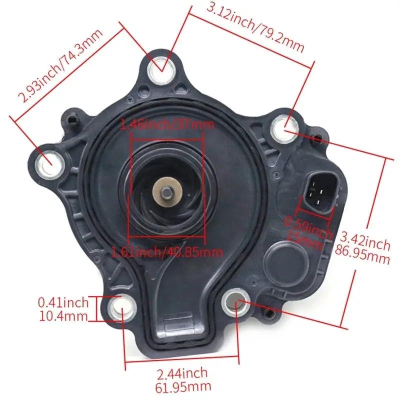 Engine Electric Water Pump 161A039015 161A029015 for Toyota Prius C V 2010-2019 161A0-29015 161A0-29015 161A0-39015 by JBH AUTO PARTS