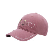 Honey Pink Baseball Cap by URBA VISTA