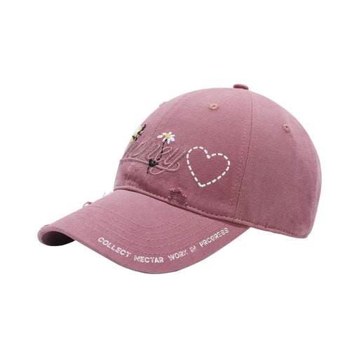 Honey Pink Baseball Cap by URBA VISTA