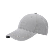 Light Grey Minimal Baseball Cap by URBA VISTA