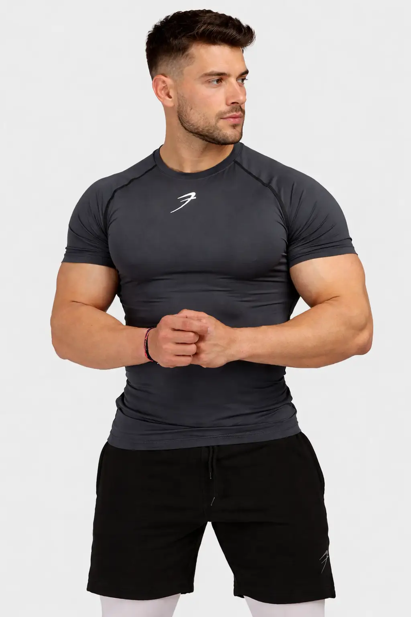 Compression T-shirt Grey by Fuaark Nz