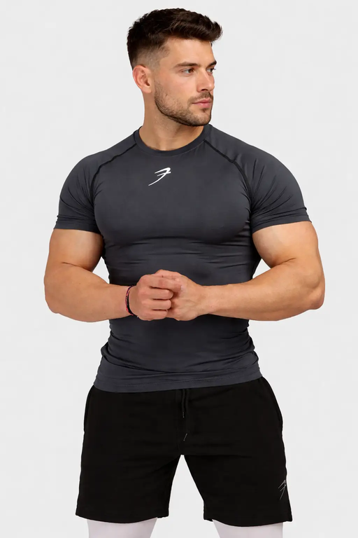 Compression T-shirt Grey by Fuaark Nz
