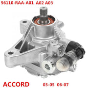 Power Steering Pump Reference OEM 56110-PNB-A01 56110-RTA-003 56110-PNA-G02 New Replacement for Honda CRV 03-04 Element 03-05 Accord 06-07 For Acura RSX 02-06 TSX 06-08 Power Steering Pump by JBH AUTO PARTS