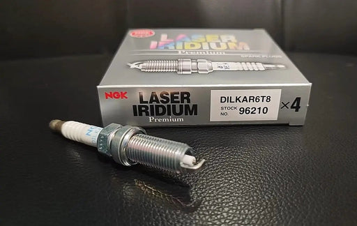 NGK Laser Iridium Spark Plugs DILKAR6T8 96210 by JBH AUTO PARTS
