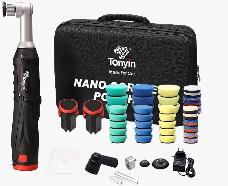 TONYIN NANO CORDLESS POLISHER 12V 300W KIT by Racing Pro NZ Ltd