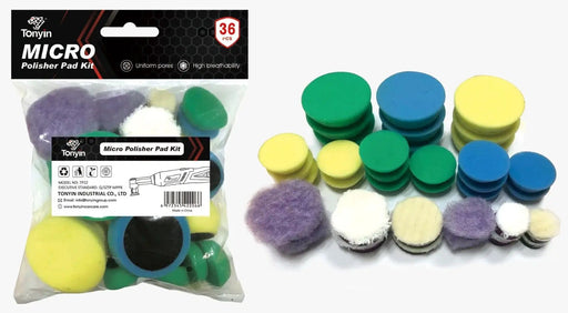 Racing Pro NZ Ltd TONYIN PADS FOR NANO CORDLESS POLISHER TP27 TONYIN PADS FOR NANO CORDLESS POLISHER TP27