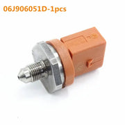 Fuel Pressure Sensor 06J906051D 06J 906 051D 06J 906 051 D For Audi A3 A4 A5 A6 A7 VW Golf Passat CC Caddy Tiguan Eos by JBH AUTO PARTS
