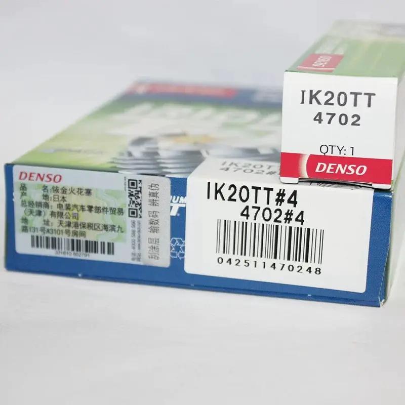 IK20TT Denso Iridium Spark Plug volvo subaru replace NGK PFR6B Honda Fit GE6 replace SK20BR11 by JBH AUTO PARTS