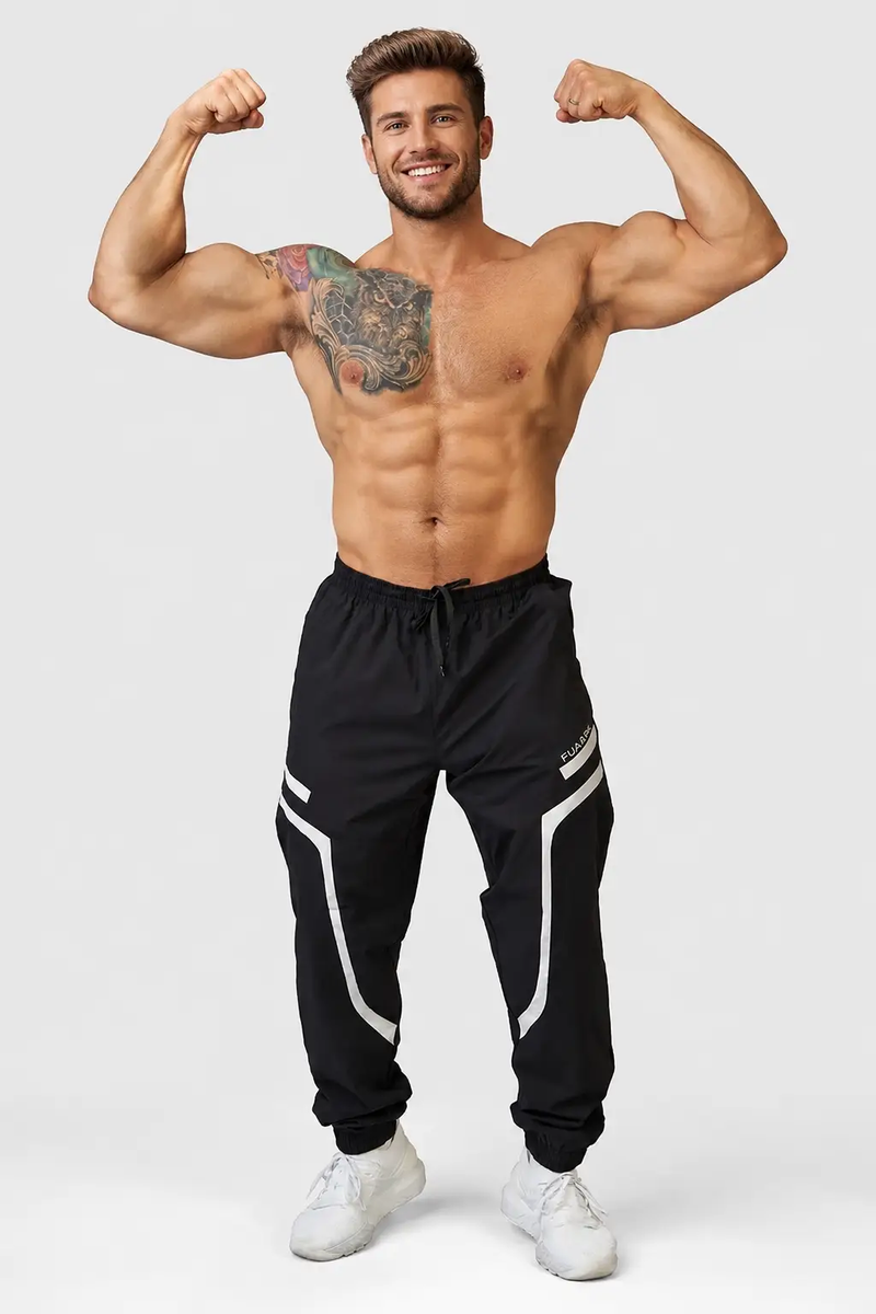 Momentum Joggers Black by Fuaark Nz