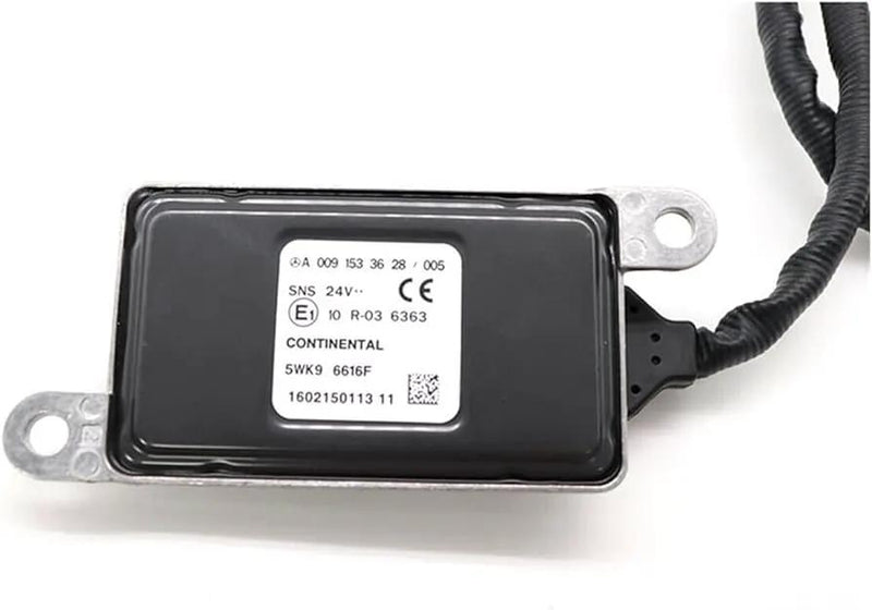 Nox Sensor 1PCS Fits For Mercedes Actros/Atego LKW 24V A0091533628 Nitrogen Oxide Sensors 5WK96616F A0091533628006 5WK96616E by JBH AUTO PARTS