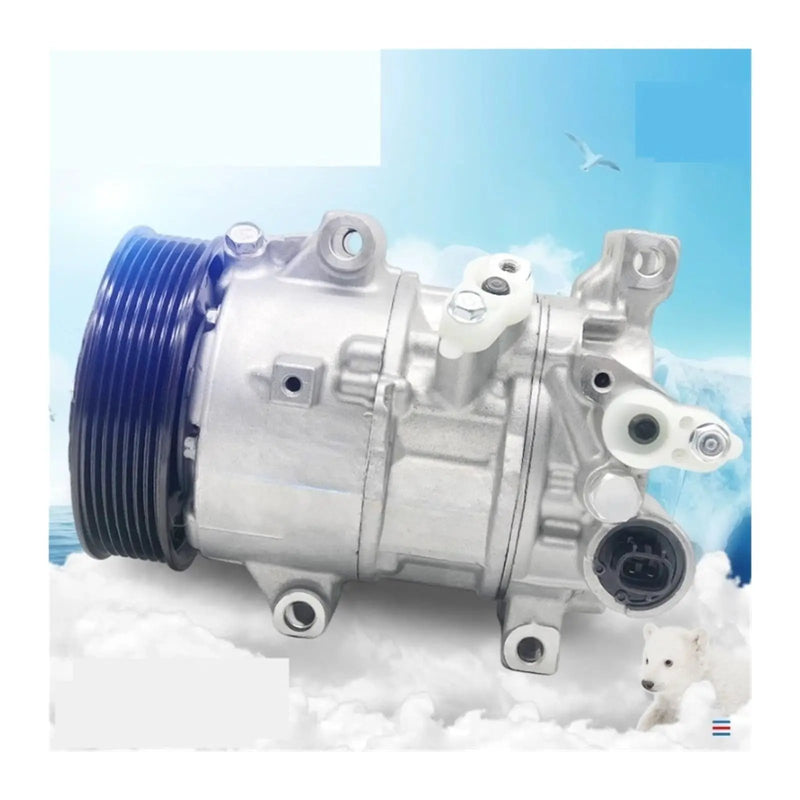 Compatible For TOYOTA RAV4 IV Car air conditioning compressor 6SES14C 8831042370 8831042520 447150-6340 447250-0410 447280-6580 447280-6581 by JBH AUTO PARTS