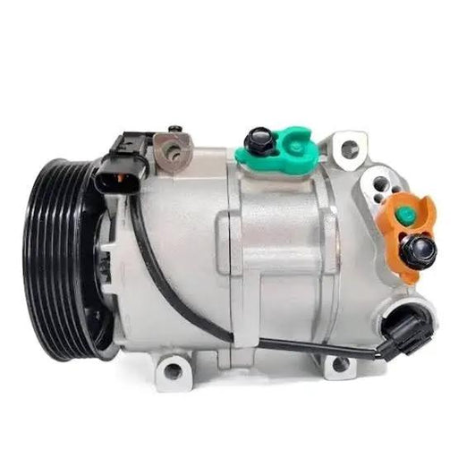DVE12 97701-1R900 977011R900 P30013-4111 1E39E-11000 5G081-1493 Auto AC Compressor Compatible for Hyundai Accent i25 i20 Compatible for KIA RIO III by JBH AUTO PARTS